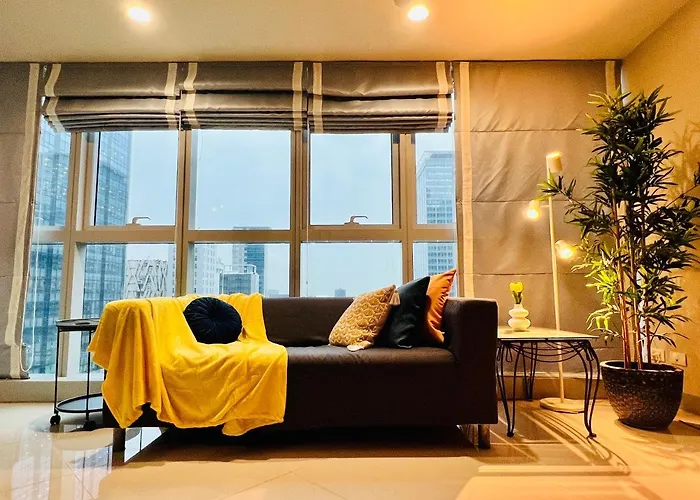 公寓 Bgc Cozy - Balcony, Pool, Wi-fi - 8
