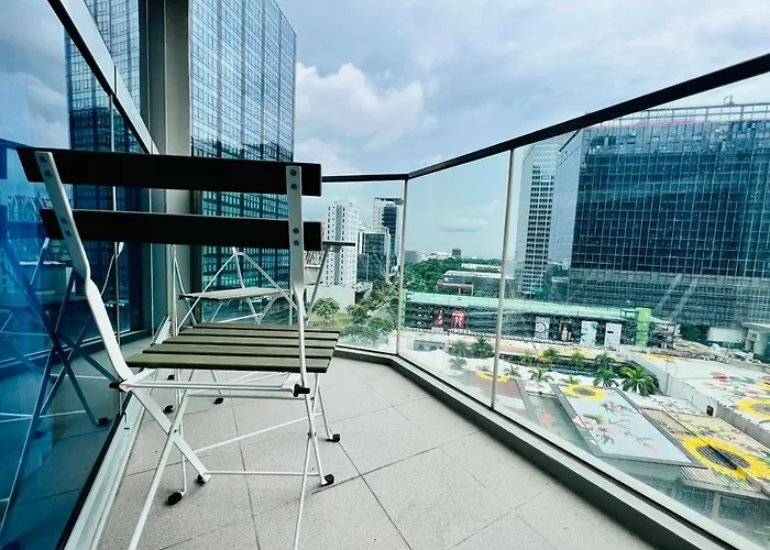 Bgc Cozy - Balcony, Pool, Wi-fi - 8 公寓 马尼拉