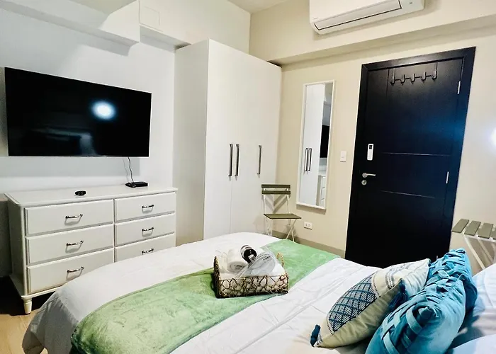 Bgc Cozy - Balcony, Pool, Wi-fi - 8 公寓