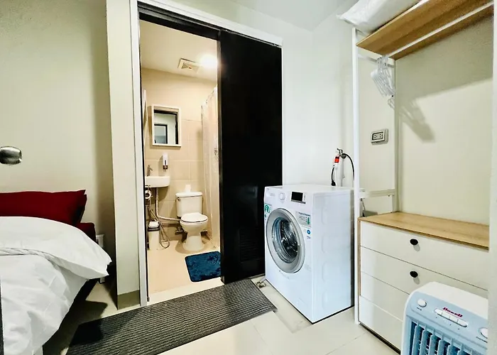 公寓 Bgc Cozy - Balcony, Pool, Wi-fi - 8